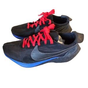 Nike Men's Black Racer Blue Moon Racer Marathon Running Sneaker Shoes Size 10.5